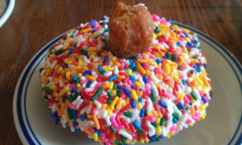 queens comfort funfetti doughnut