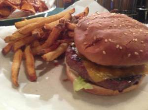 joy burger bar burger and fries