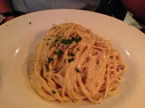 benito one spaghetti alla carbonara