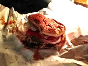 burger joint cheeseburger