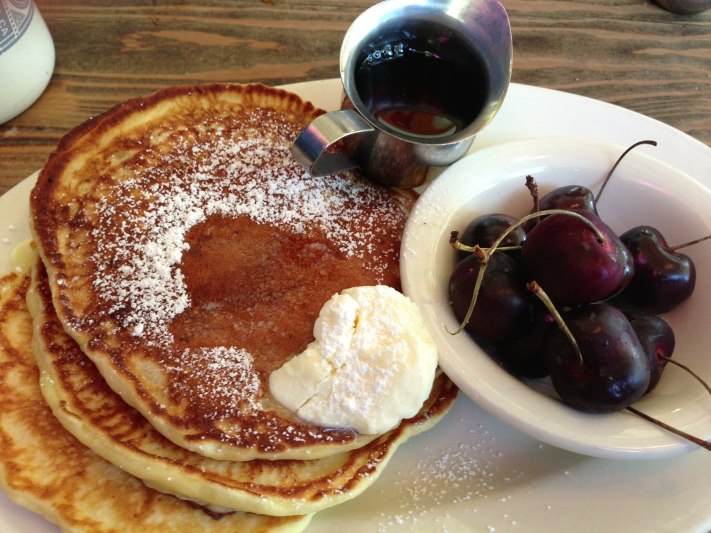 Ricotta Pancakes at the Fremont Diner