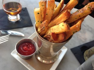village whiskey duck fat fries