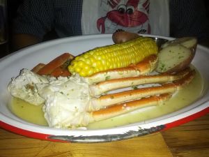 murphy's lobster and grill snow crab platter