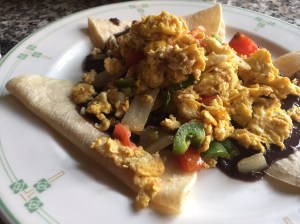 la flor huevos mexicana