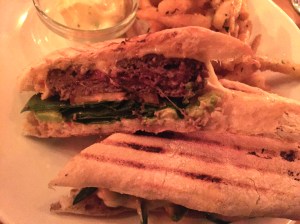 Bronte burger at Ruby's