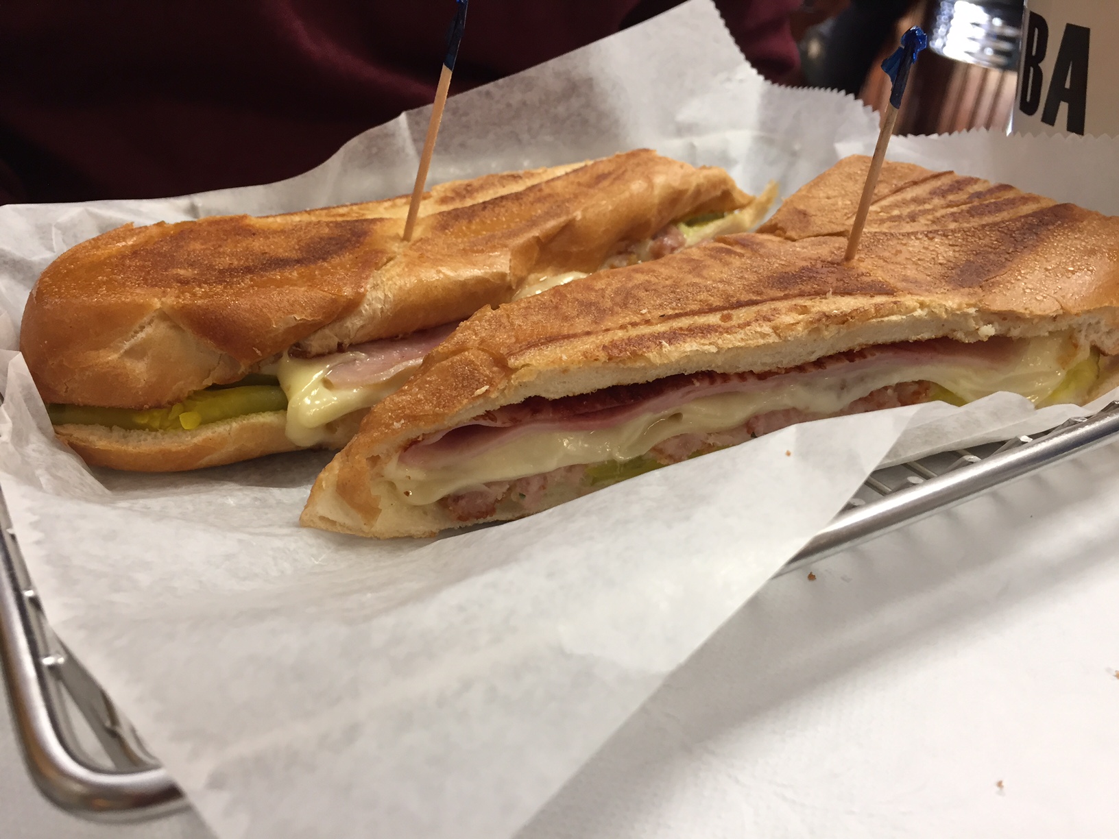 la isla restaurant hoboken croqueta preparada